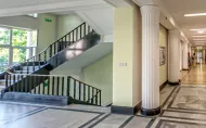 Drugie piętro przed Dziekanatem po modernizacji